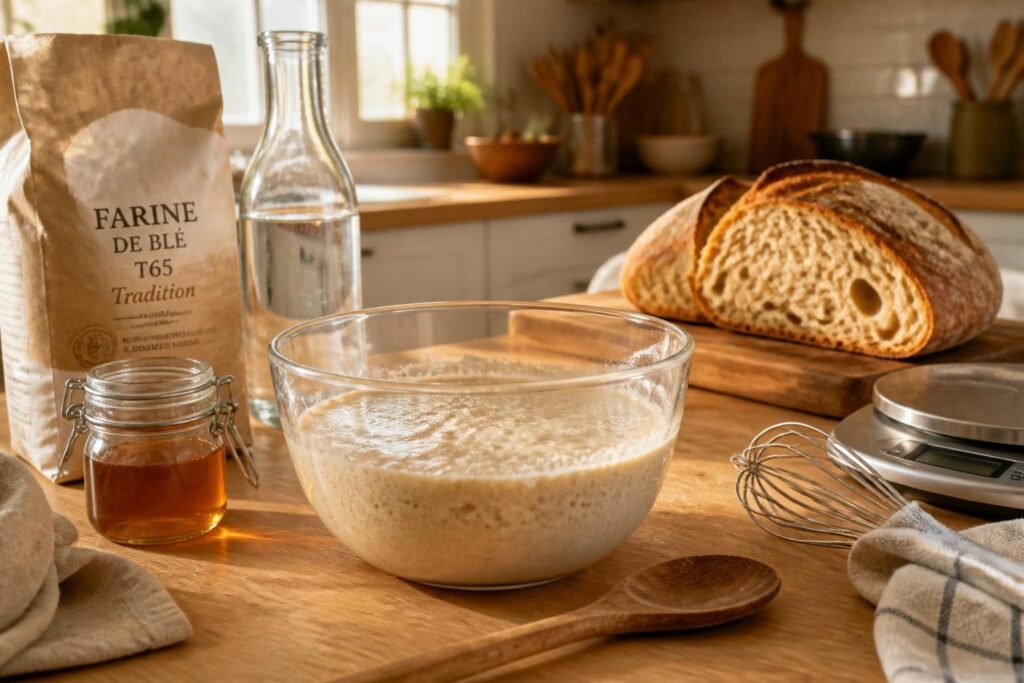 apprenez à créer votre propre levain et à réussir votre première miche de pain au levain grâce à nos conseils pratiques et faciles à suivre.