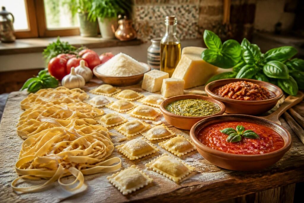 découvrez comment préparer des pâtes fraîches maison : tagliatelles, raviolis et sauces authentiques pour retrouver les saveurs de l'italie dans votre assiette.