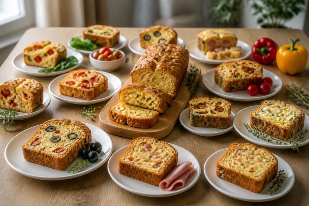découvrez la recette classique du cake salé et explorez 12 variantes savoureuses pour régaler vos papilles à chaque occasion.