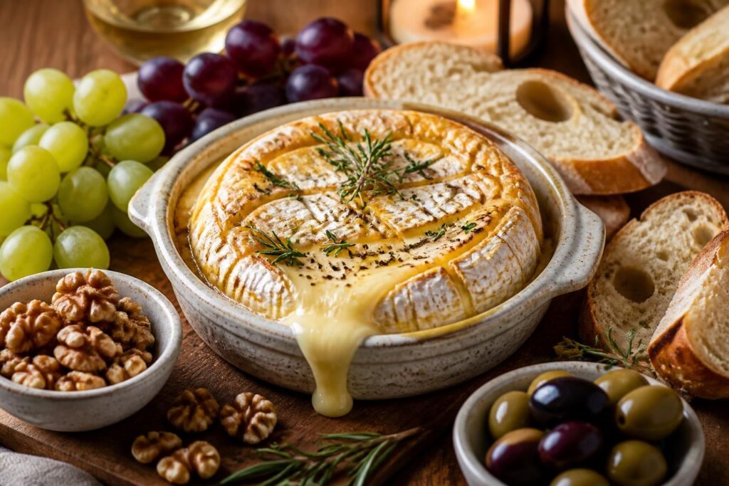 découvrez la recette du camembert au four, l'apéro fondant par excellence, parfait pour partager un moment convivial et gourmand entre amis ou en famille.
