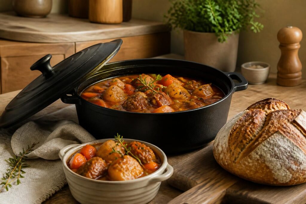découvrez comment bien choisir votre cocotte en fonte pour réussir du pain cocotte aux plats mijotés savoureux. conseils pratiques et astuces de cuisson.