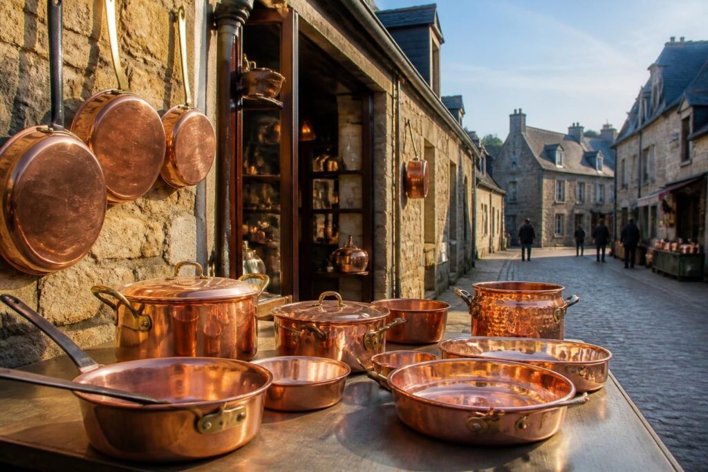 Villedieu-les-Poêles : la capitale française du cuivre en cuisine