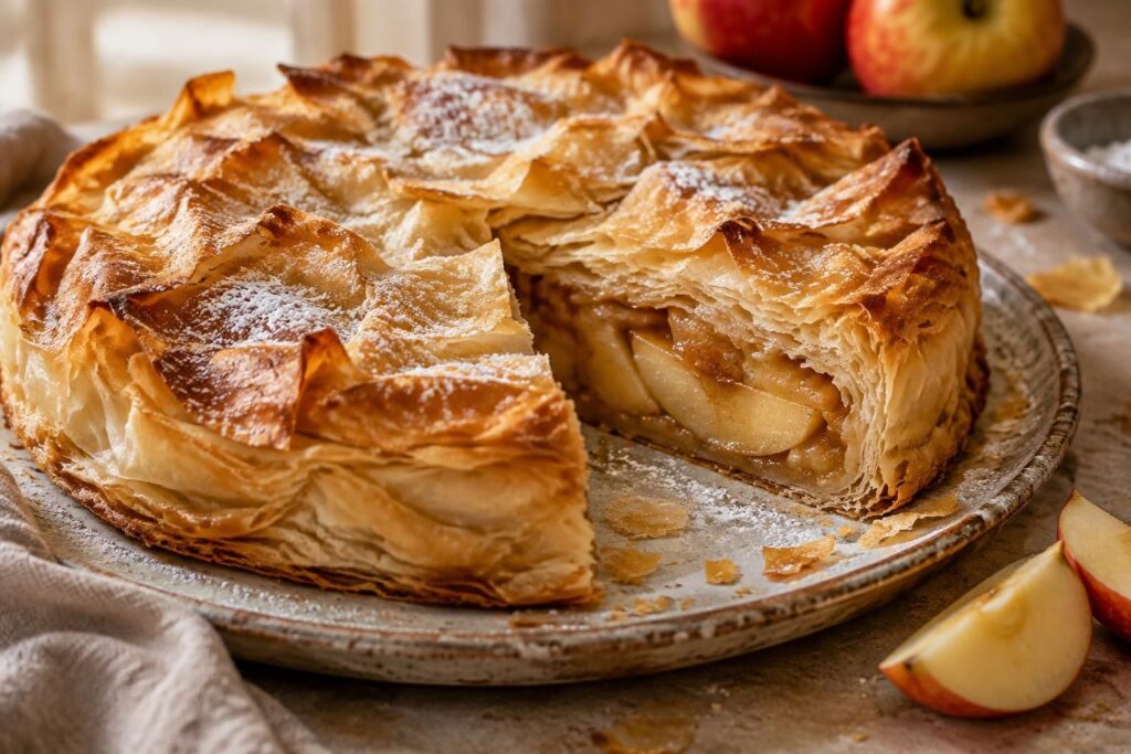 Croustade aux pommes pâte filo : recettes croustillantes signées Cyril Lignac