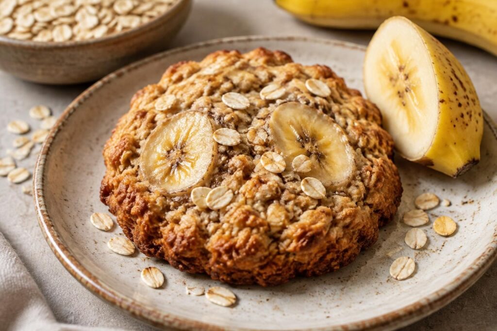 Biscuit banane et avoine pour une collation saine et gourmande
