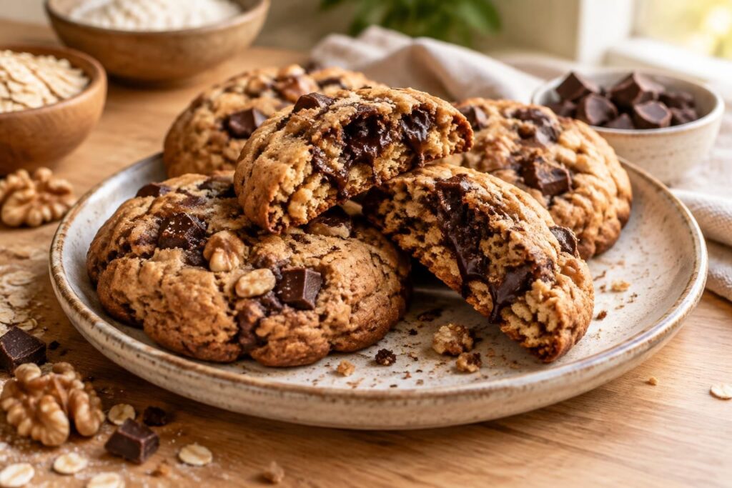 découvrez une recette facile de cookies vegan : des biscuits moelleux et gourmands, sans ingrédients d’origine animale, parfaits pour une pause sucrée.
