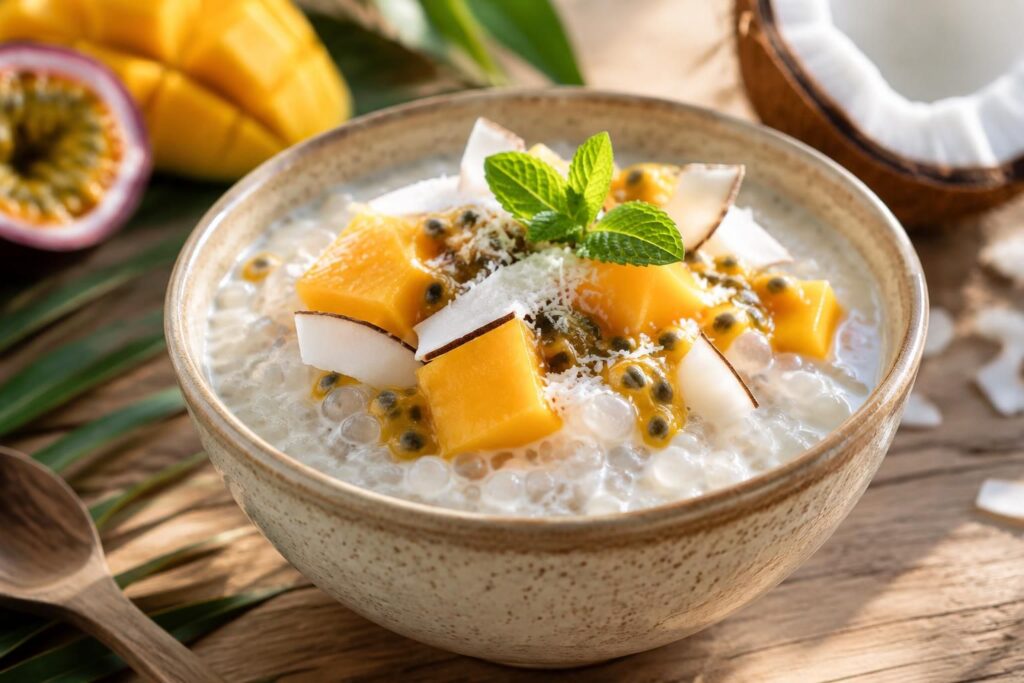 découvrez une recette de perles du japon au lait de coco : un dessert exotique, doux et crémeux, facile à préparer pour une touche d’évasion.