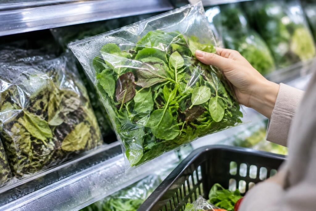 Salade en sachet : quels risques pour la santé et comment bien la choisir